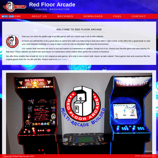 Red Floor Arcade - Multicade Machines