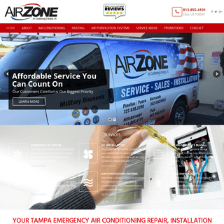 Tampa Emergency Air Conditioning Repair Company | Air Zone Oldsmar Fl
