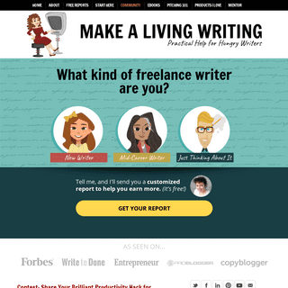 Make A Living Writing - Practical Help for Hungry Writers