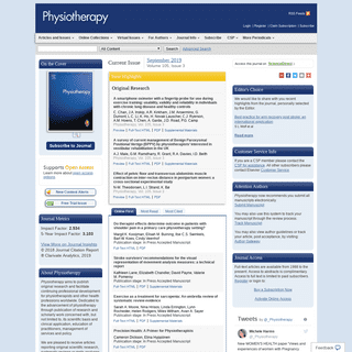 Home Page: Physiotherapy 