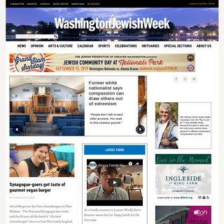 Washington Jewish Week - Bringing You Closer To Your World