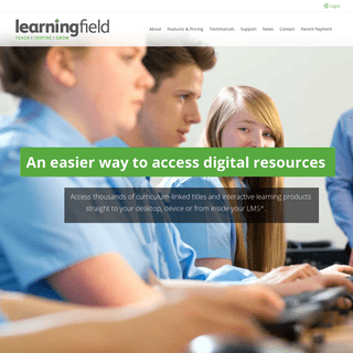LearningField: Curriculum-linked digital content for Australian Schools