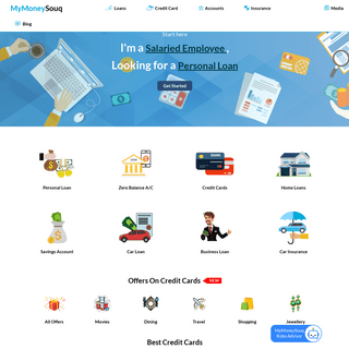 MyMoneySouq - Compare Loans, Insurance, Credit Cards & Bank Accounts in UAE