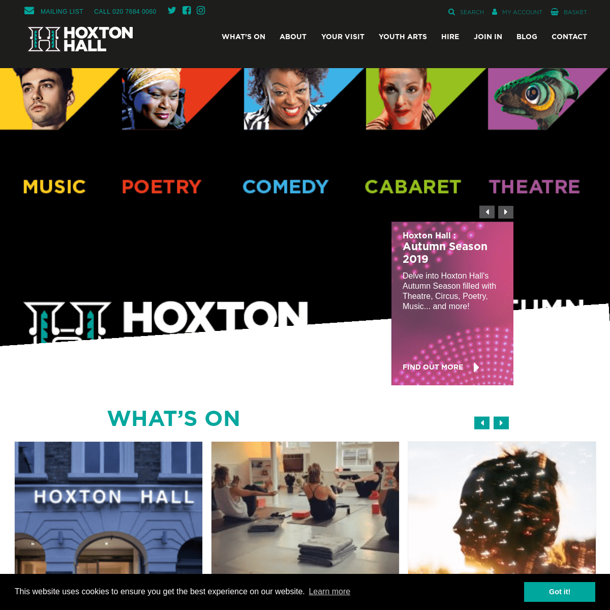 Home - Hoxton Hall