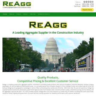 Aggregates Supplier & Delivery | Concrete Recycling | ReAgg