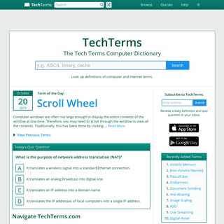 A complete backup of techterms.com