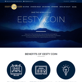 EESTY COIN | save the world