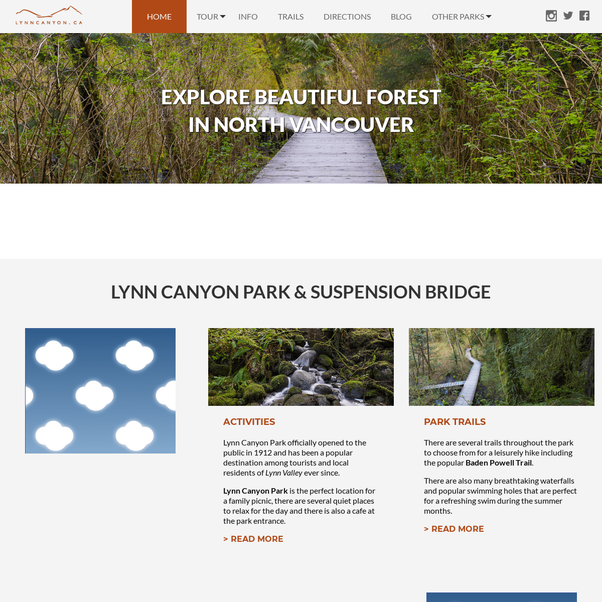 Lynn Canyon Park | Lynn Canyon Suspension Bridge