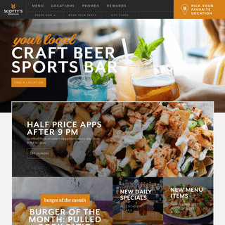Your Local Craft Beer Sports Bar | Scotty's Brewhouse