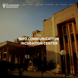 IIITA INFO COMMUNICATION INCUBATION CENTRE
