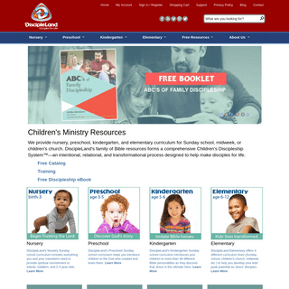 Children's Ministry Resources | Sunday School Curriculum | DiscipleLand