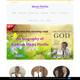 Mavis Pittilla - Spiritual Medium & Tutor