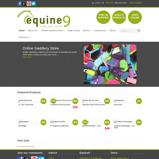 A complete backup of equine9.co.nz