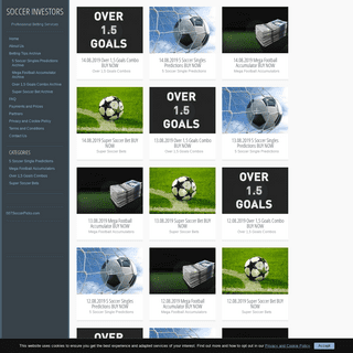 Soccer Investors - Professional Betting Services