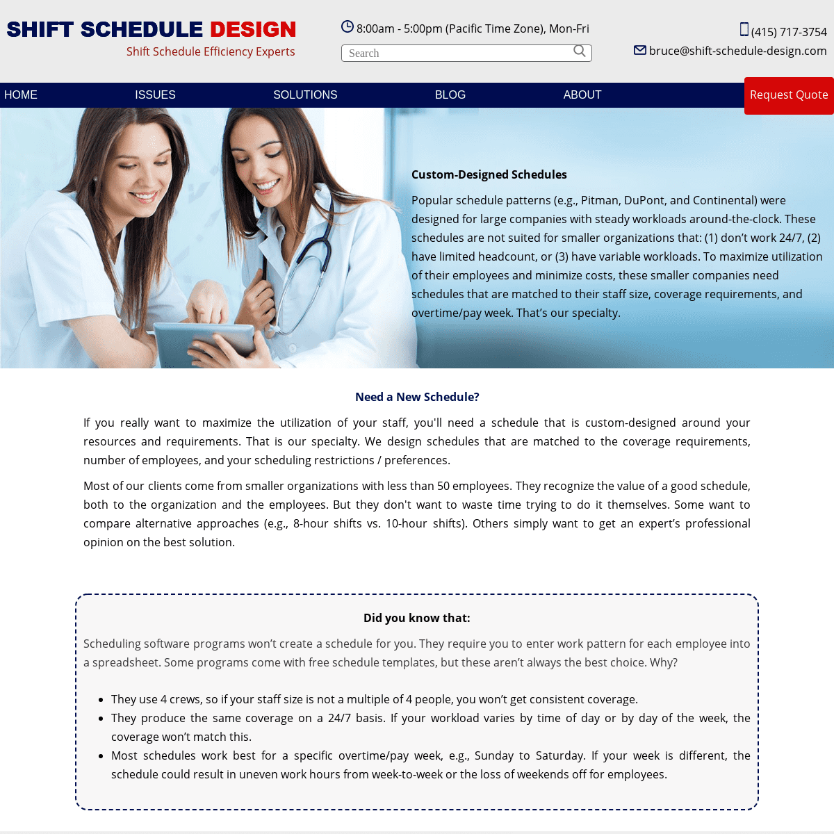 A complete backup of shift-schedule-design.com