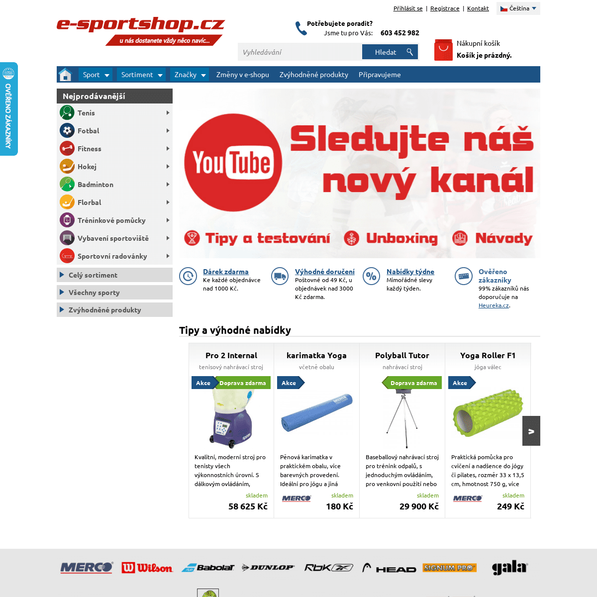 e-sportshop.cz: s námi budete vždy připraveni