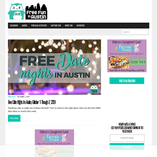 Free Fun In Austin | Things To Do In Austin, Texas With Kids