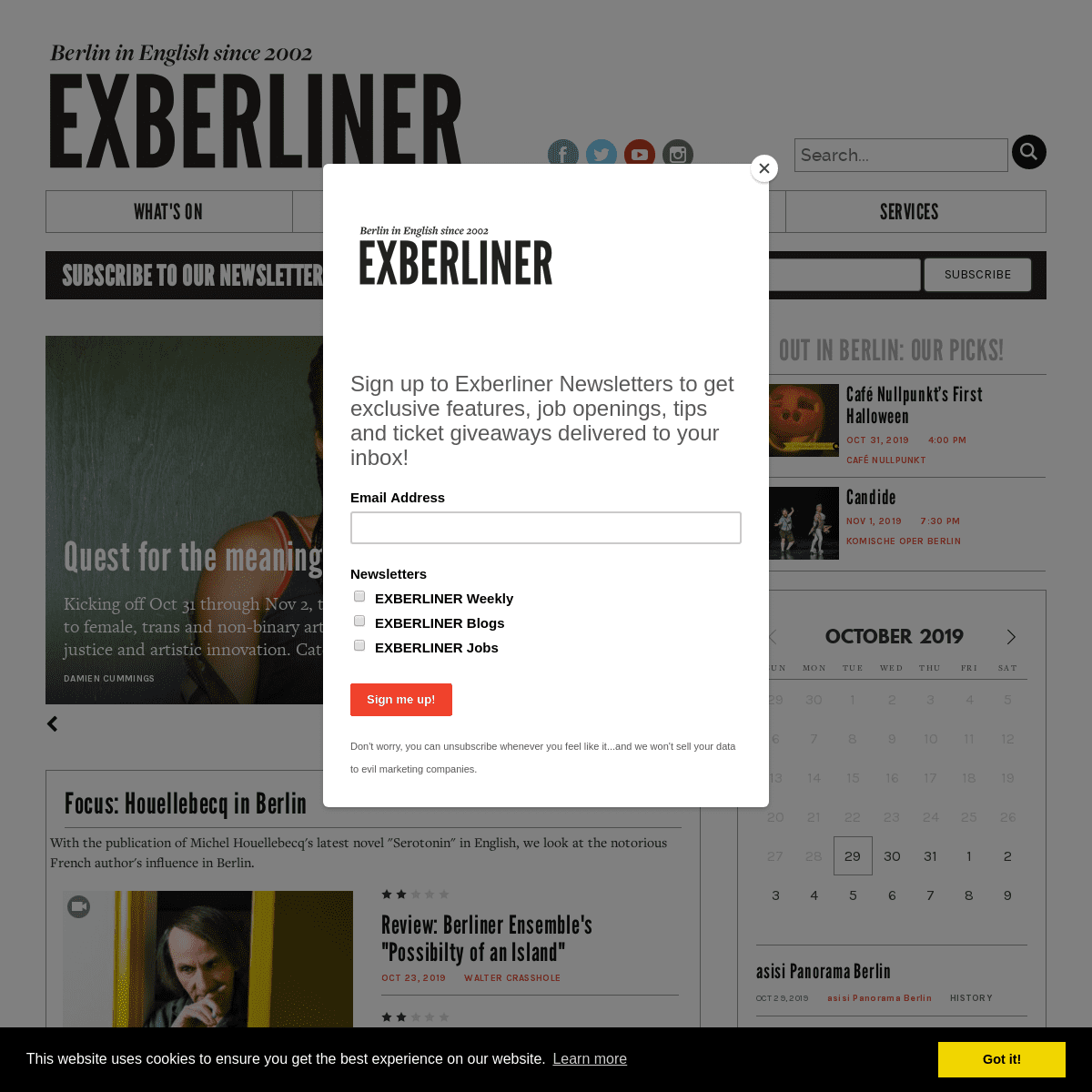 A complete backup of exberliner.com