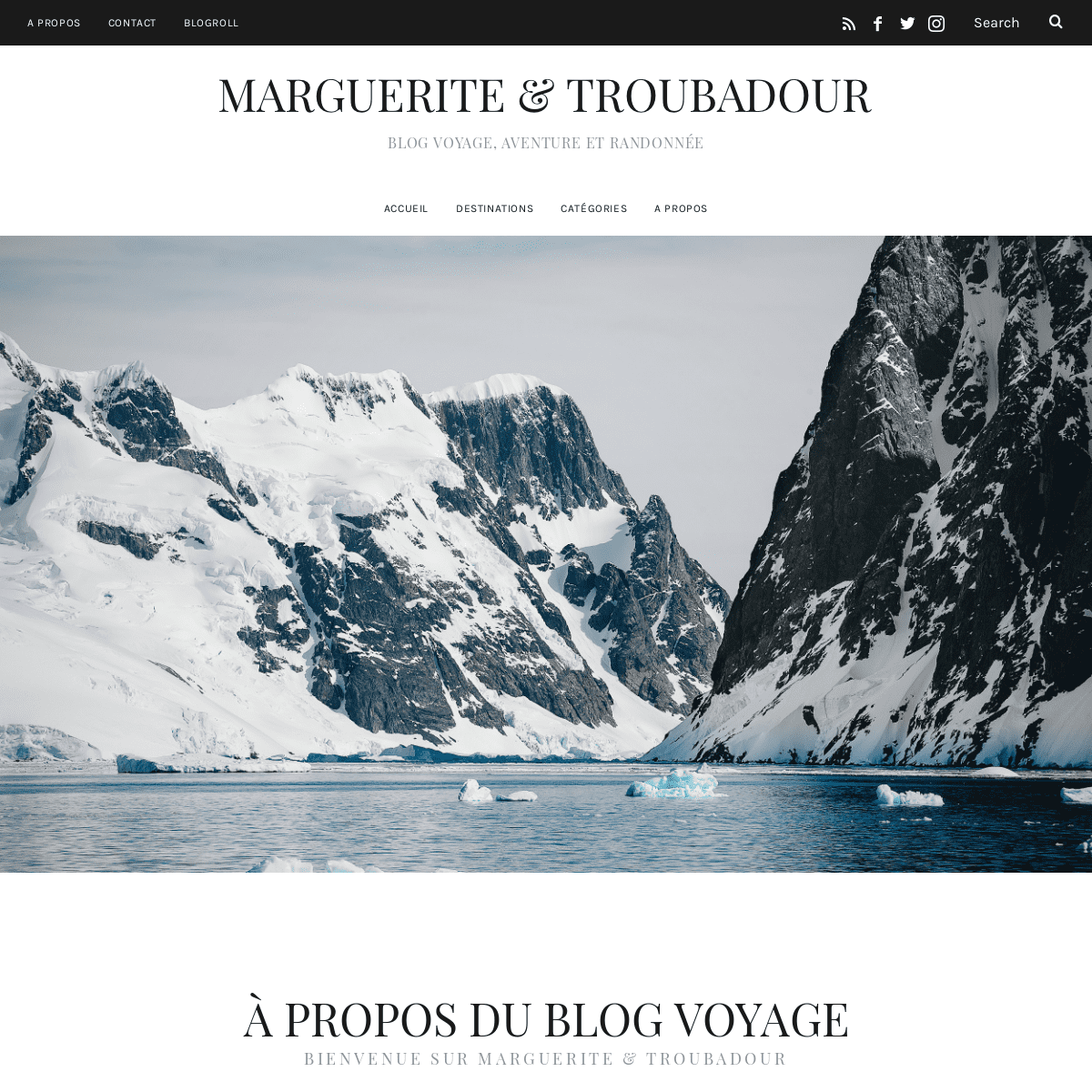 Blog Voyage, Aventure, Randonnée & Outdoor | Marguerite & Troubadour