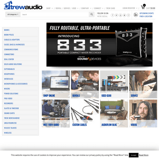 Trew Audio - Professional Audio Equipment, Service & Rentals