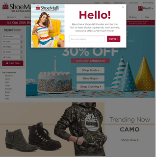 Shop Online Shoes, Accessories + More | FREE Shipping at ShoeMall.com