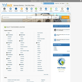 Business Directory - Yalwaâ„¢ India - Find, rate, share