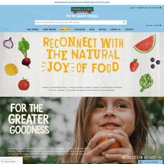 Buy Groceries Online | Harris Farm Markets