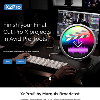 X2Pro Audio Convert | Export AAF from FCPX