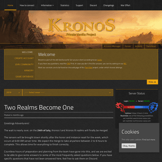 A complete backup of kronos-wow.com