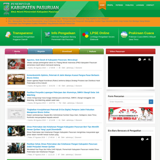 Situs Resmi Pemerintah Kabupaten Pasuruan