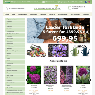 Blomster online | Løg, frø & haveudstyr ⇒ Blomsterverden.dk