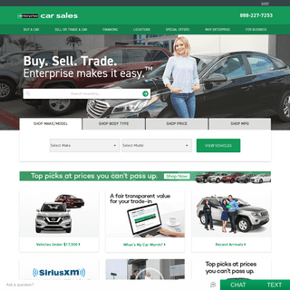 Enterprise Car Sales- Used Cars for Sale, Local Car Dealerships