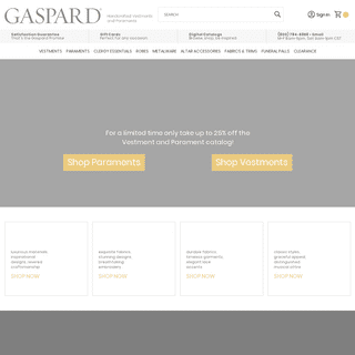 A complete backup of gaspardinc.com