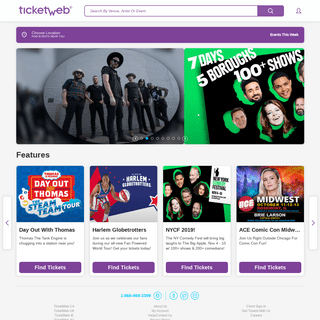 TicketWeb | Independent music, clubs, comedy, theater, festivals