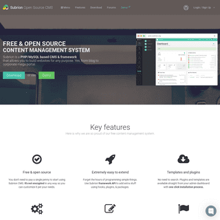Free Open Source CMS :: Open Source CMS, Free PHP CMS