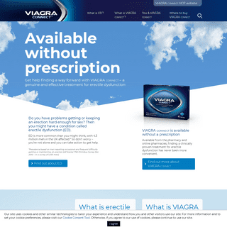 Over the Counter ED Treatment | VIAGRA Connect