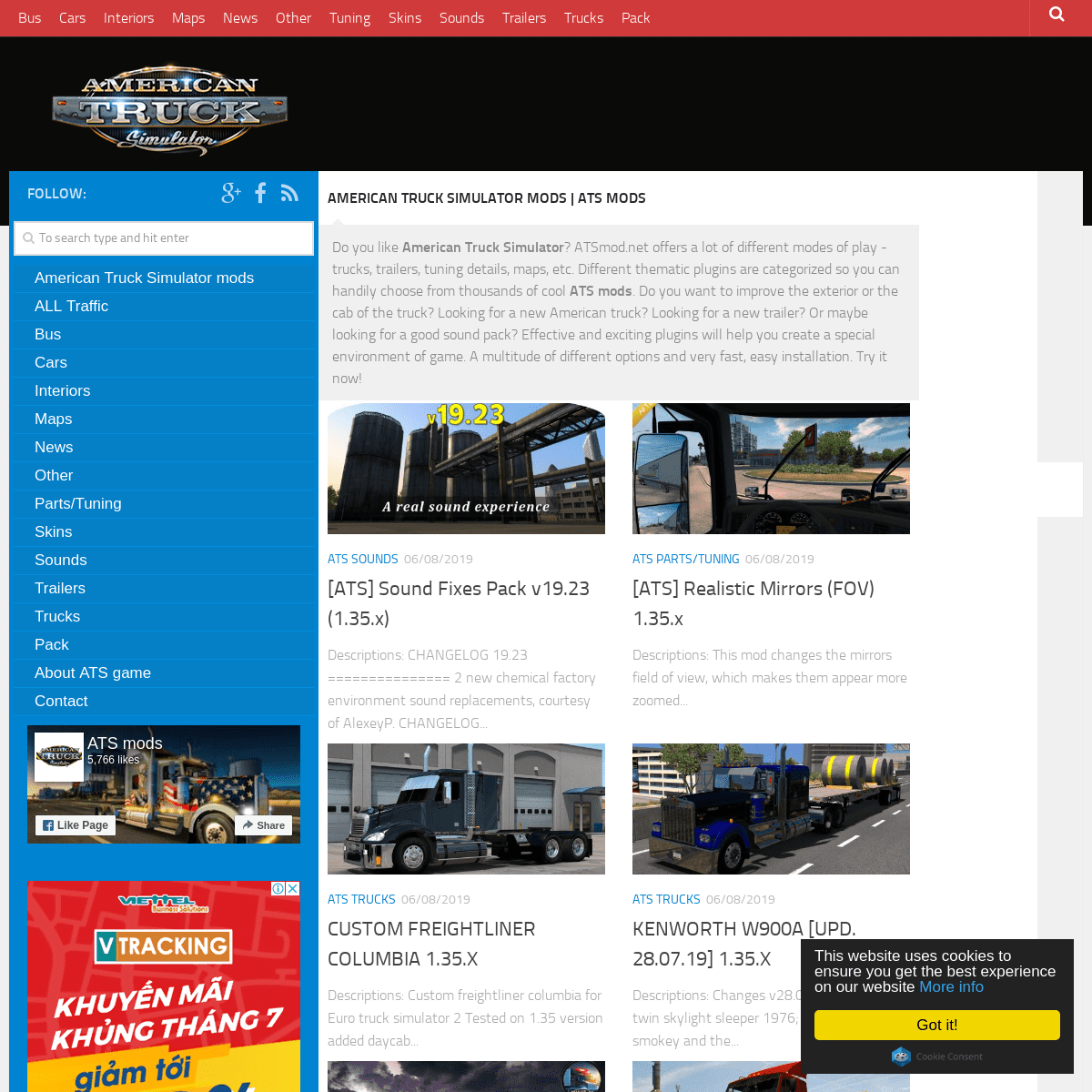 ATS mods | American truck simulator mods - ATSmod.net