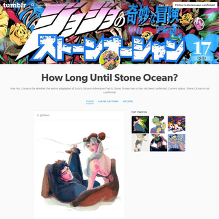 How Long Until Stone Ocean?