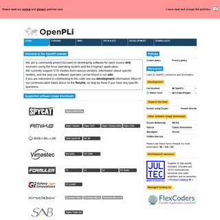 OpenPLi - Open Source Set-Top Box Software