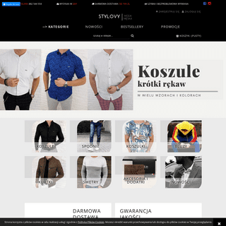 Stylovy.pl: Moda męska, sklep internetowy z modną odzieżą męską