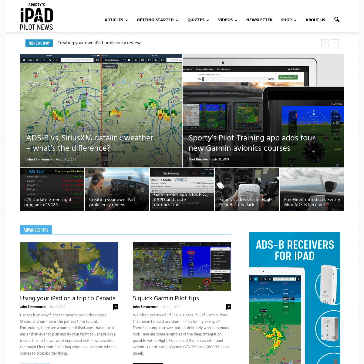 Home - iPad Pilot News