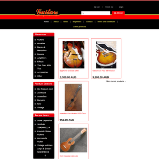 A complete backup of guitarsplus.com.au