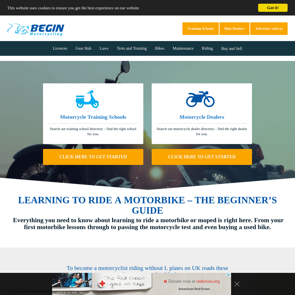 A complete backup of begin-motorcycling.co.uk