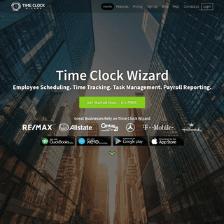Free Online Time Clock & Employee Scheduling | Time Clock Wizard