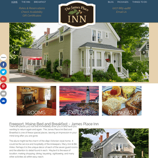Freeport Maine Bed and Breakfast | James Place Inn