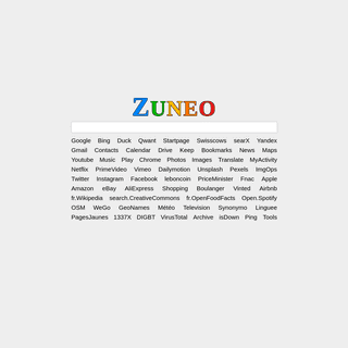 A complete backup of zuneo.fr