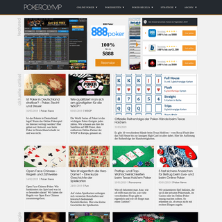 Pokernews, Pokerstrategie und die besten Online-Poker-Seiten » PokerOlymp