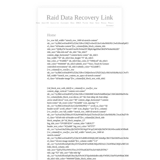 Home | Raid Data Recovery Link