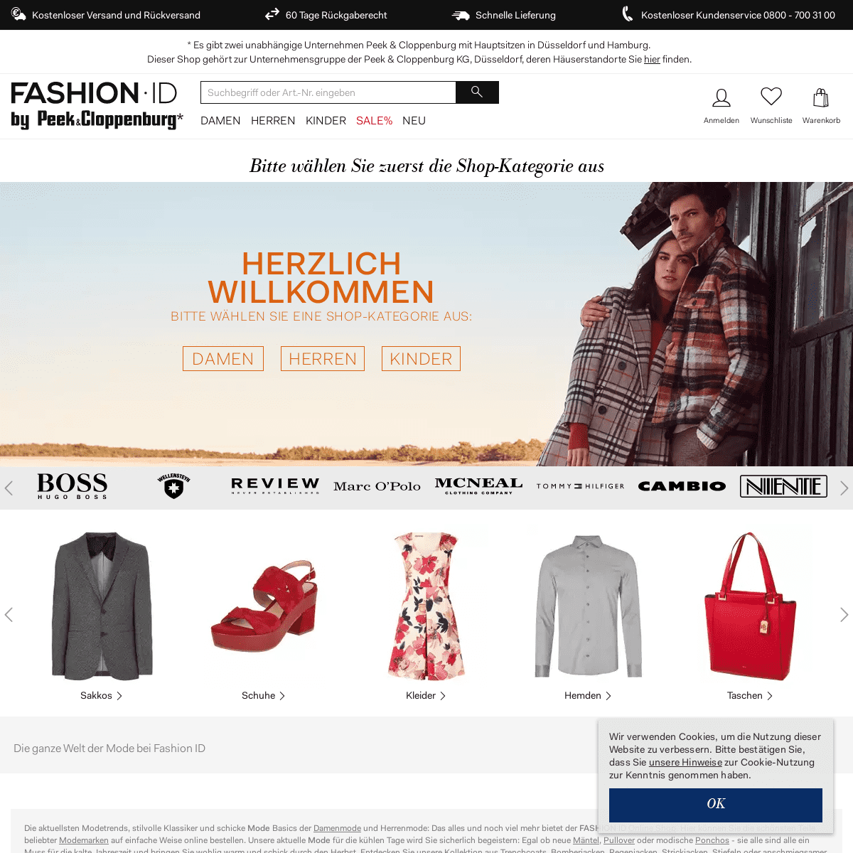 Fashion Online Shop- Aktuelle Herbstmode im Online Shop kaufen - FASHION ID Online Shop