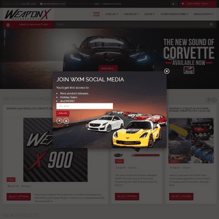 A complete backup of weaponxmotorsports.com
